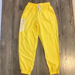 F21 Yellow Pants